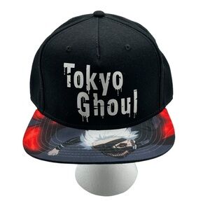 Bioworld Merch Tokyo Ghoul Logo SnapBack Baseball Cap Hat Anime Fan Adjustable